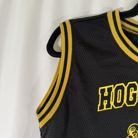 Harry Potter Hogwarts Jersey Women's Large Black Mesh Sleeveless Graphic Print - Picture 4 of 9